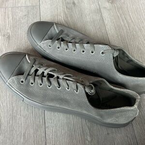 Men’s Converse grey suede size 13 NEW